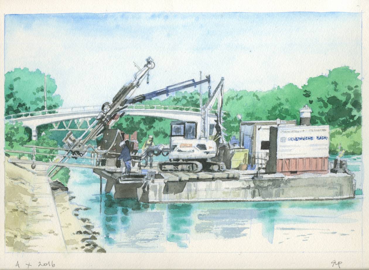 Chantiers Soletanche 2015-2016